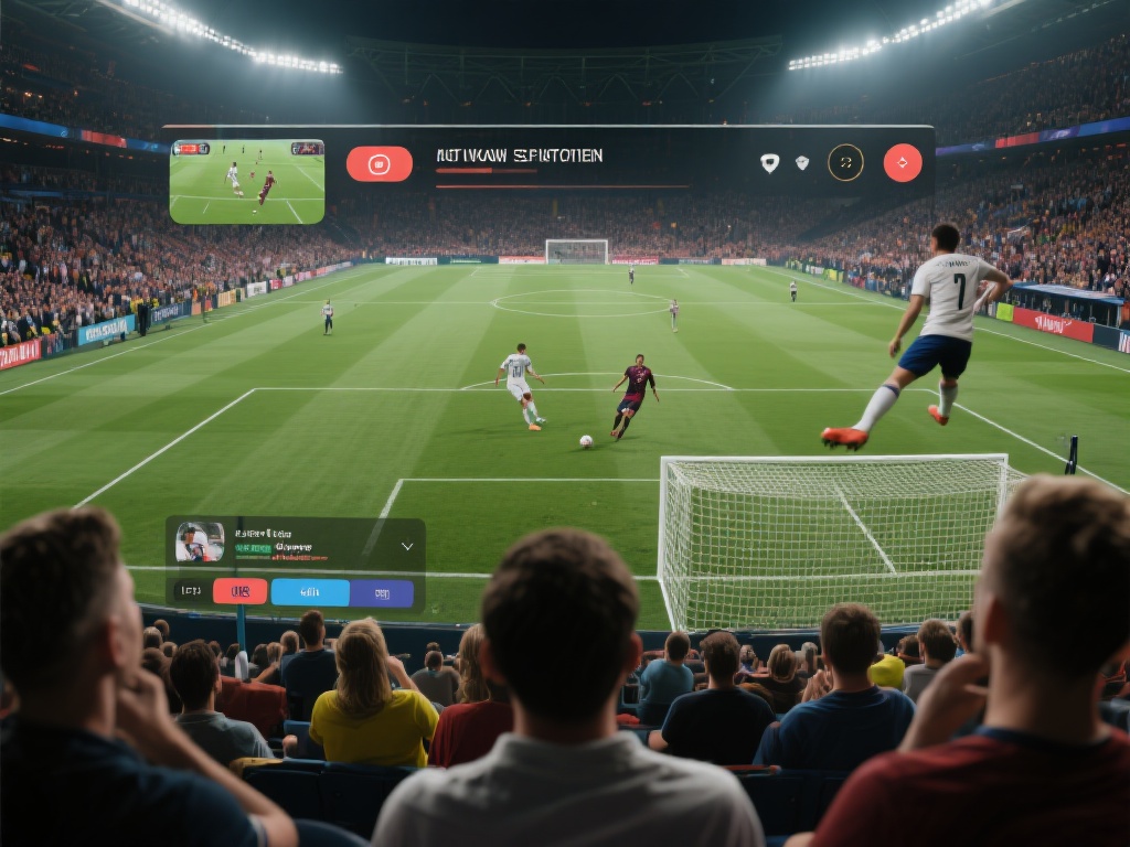 例如，在一场足球比赛中，用户可以选择进球